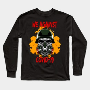 Gas Mask Covid-19 02 Long Sleeve T-Shirt